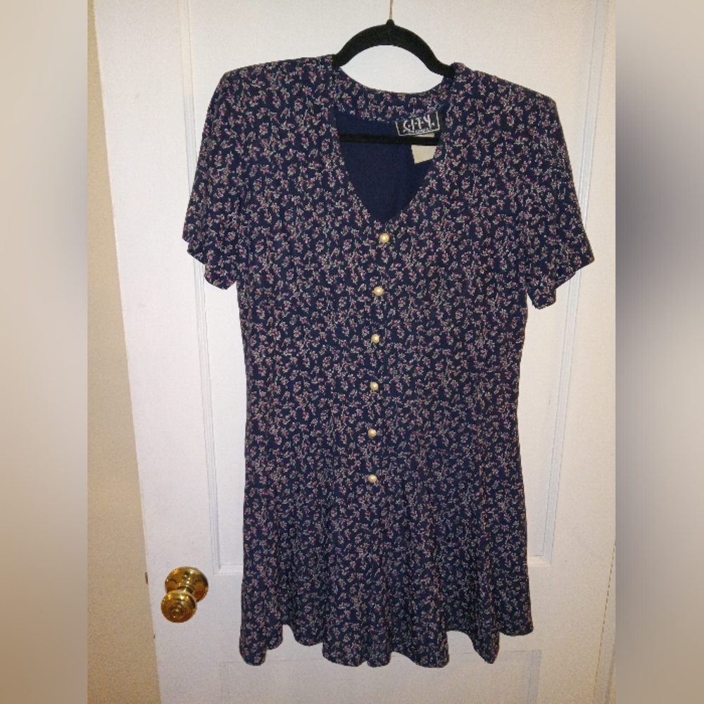 Vintage floral Romper